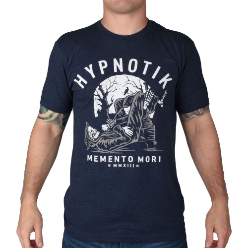 футболка hypnotik MEMENTO MORI SHIRT navy